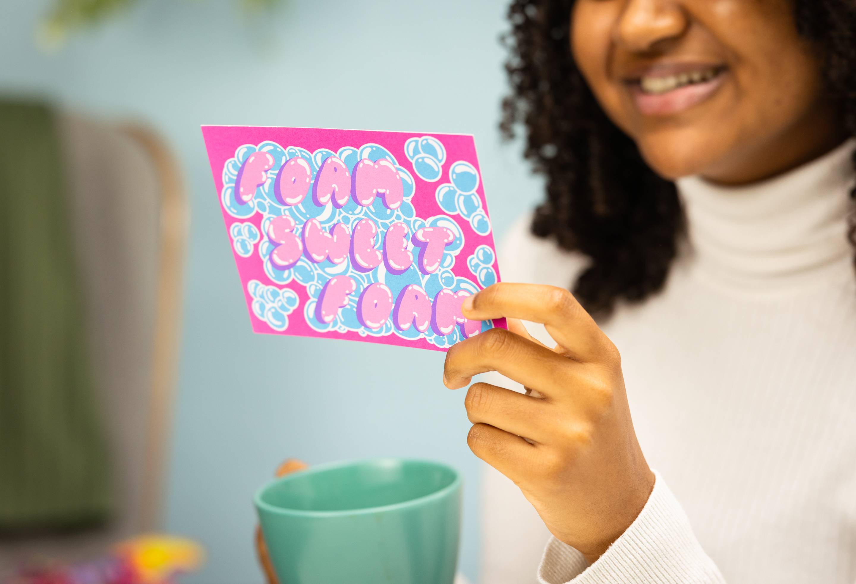 Lush Foam Sweet Foam — Postcard - Image 3