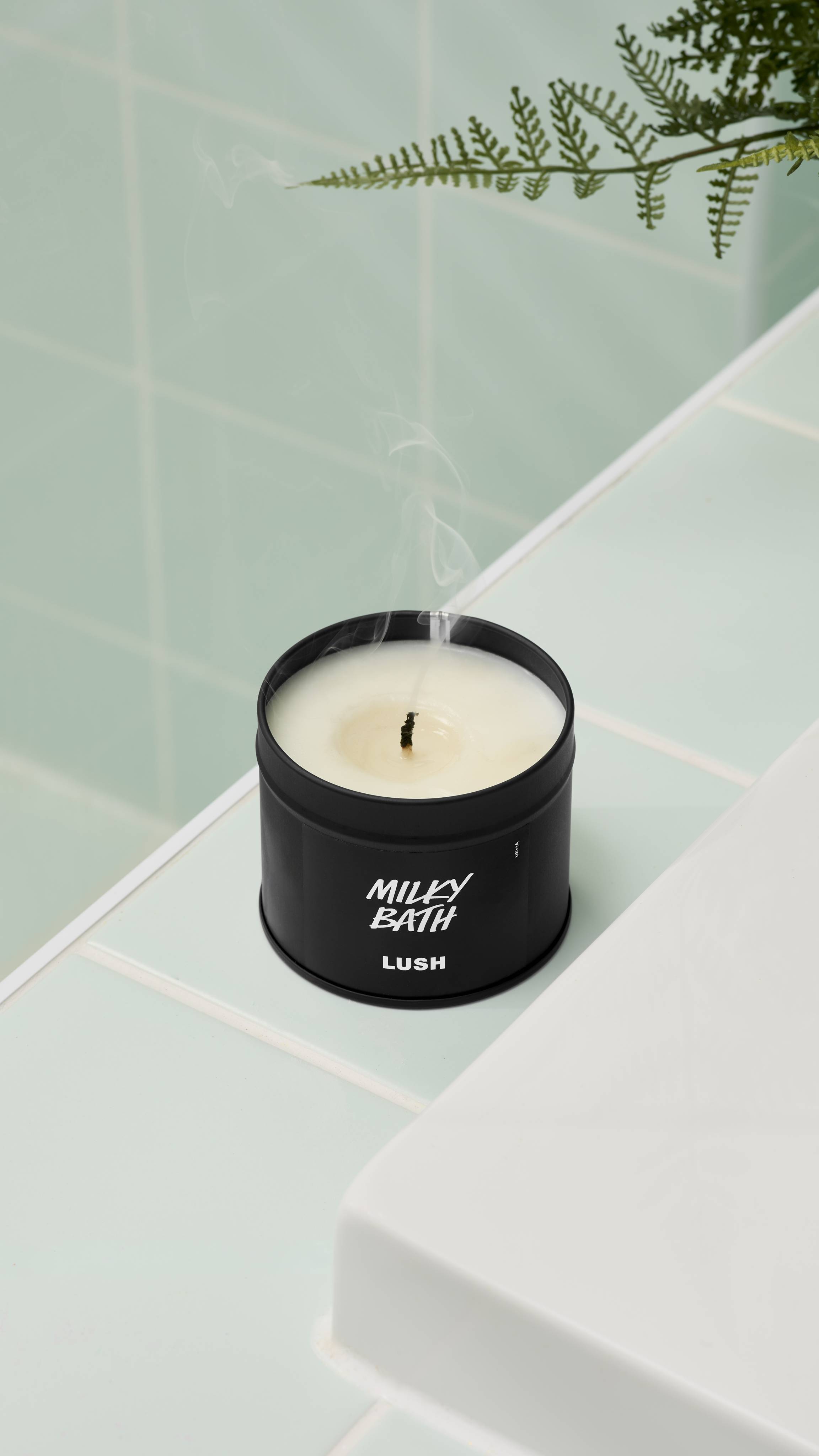 Lush Milky Bath — Candle - Image 5