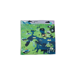 Lush Treasure Map Knot Wrap - Image 3