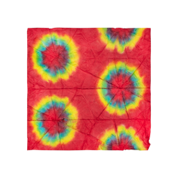 Lush Red Tie-Dye Lokta Wrap - Image 3