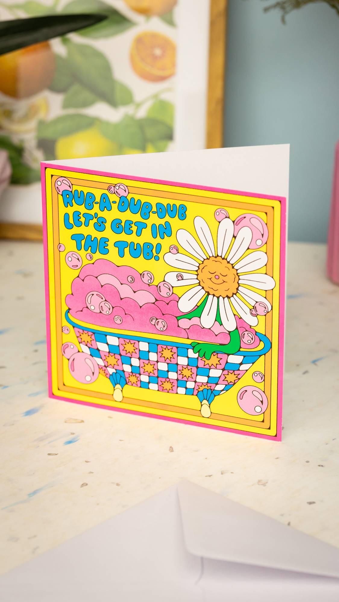 Lush Rub-A-Dub-Dub Let's Get in the Tub! — Card - Image 2