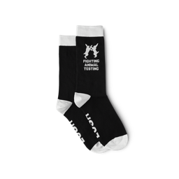 Lush Fighting Animal Testing — Sock
