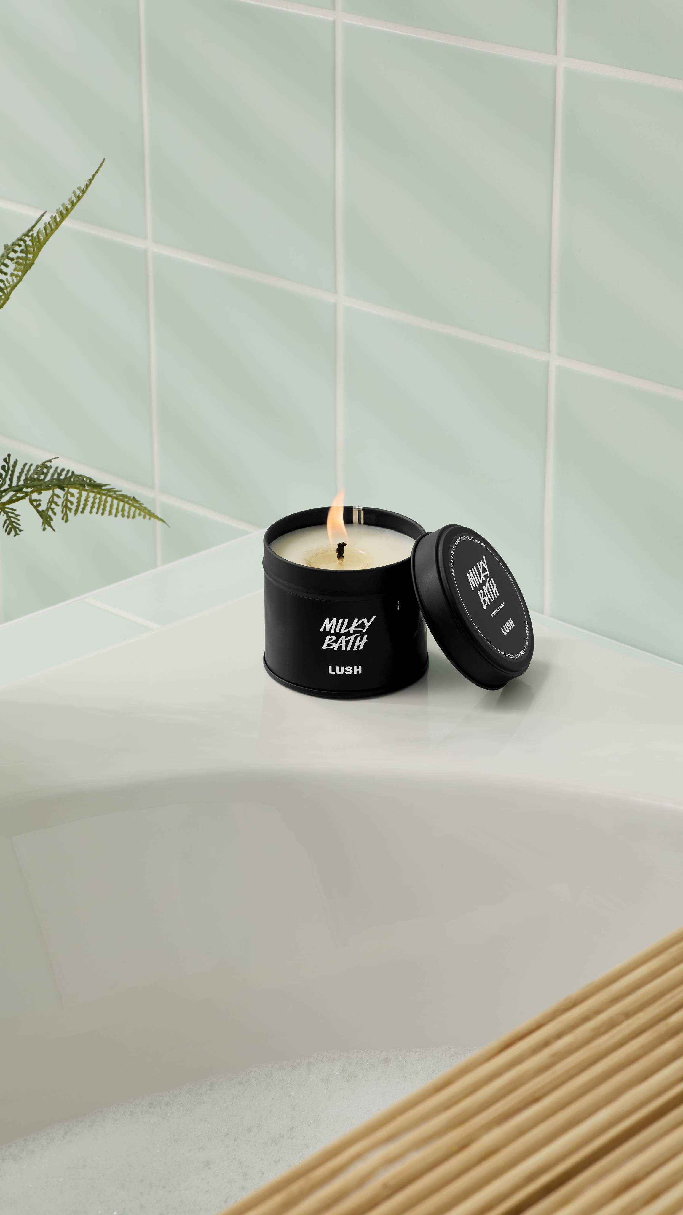 Lush Milky Bath — Candle - Image 3