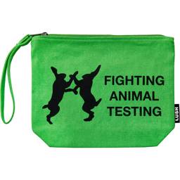 Lush Fighting Animal Testing — Pouch