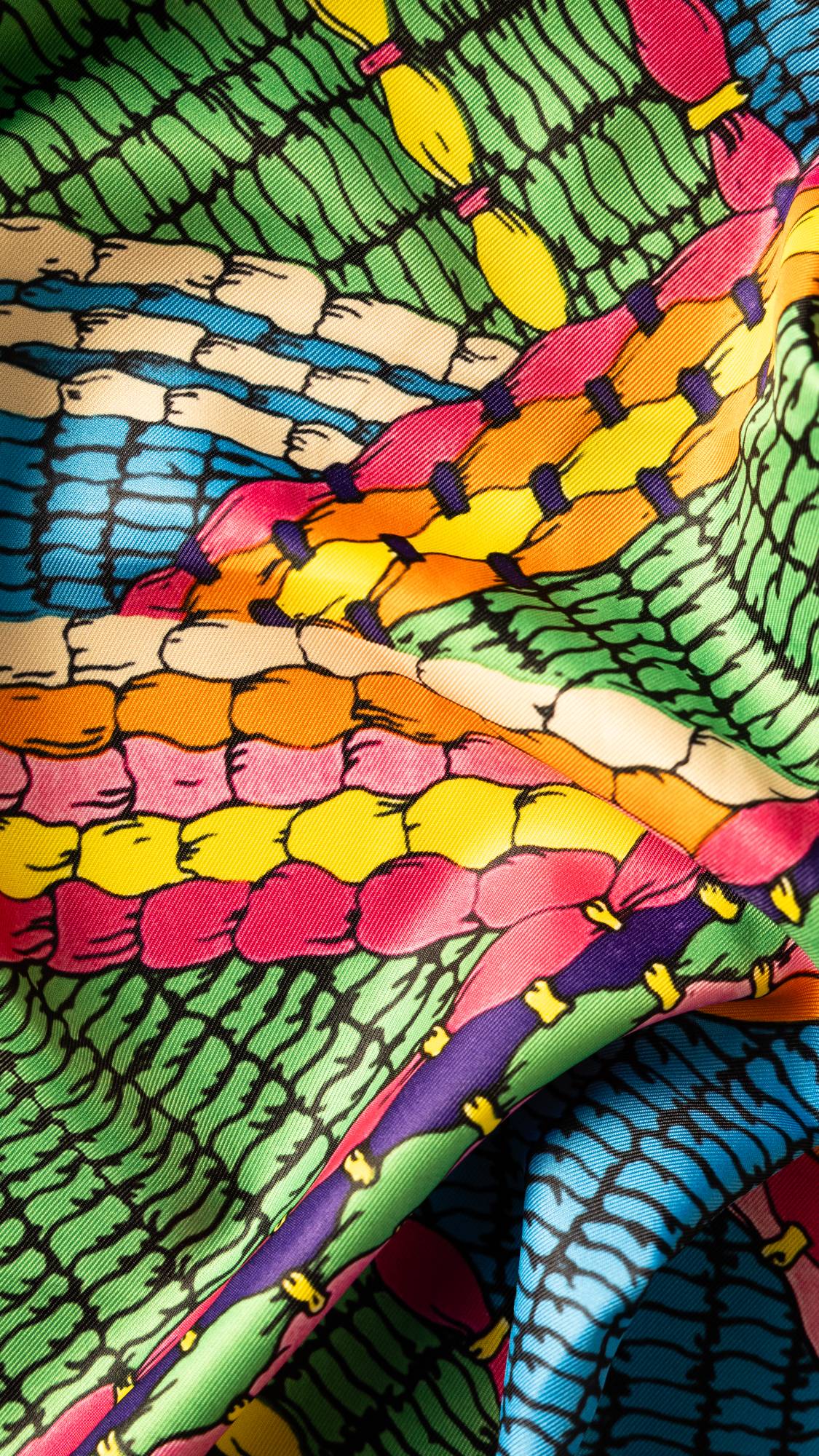 Lush Neon Weave — Wrap - Image 3