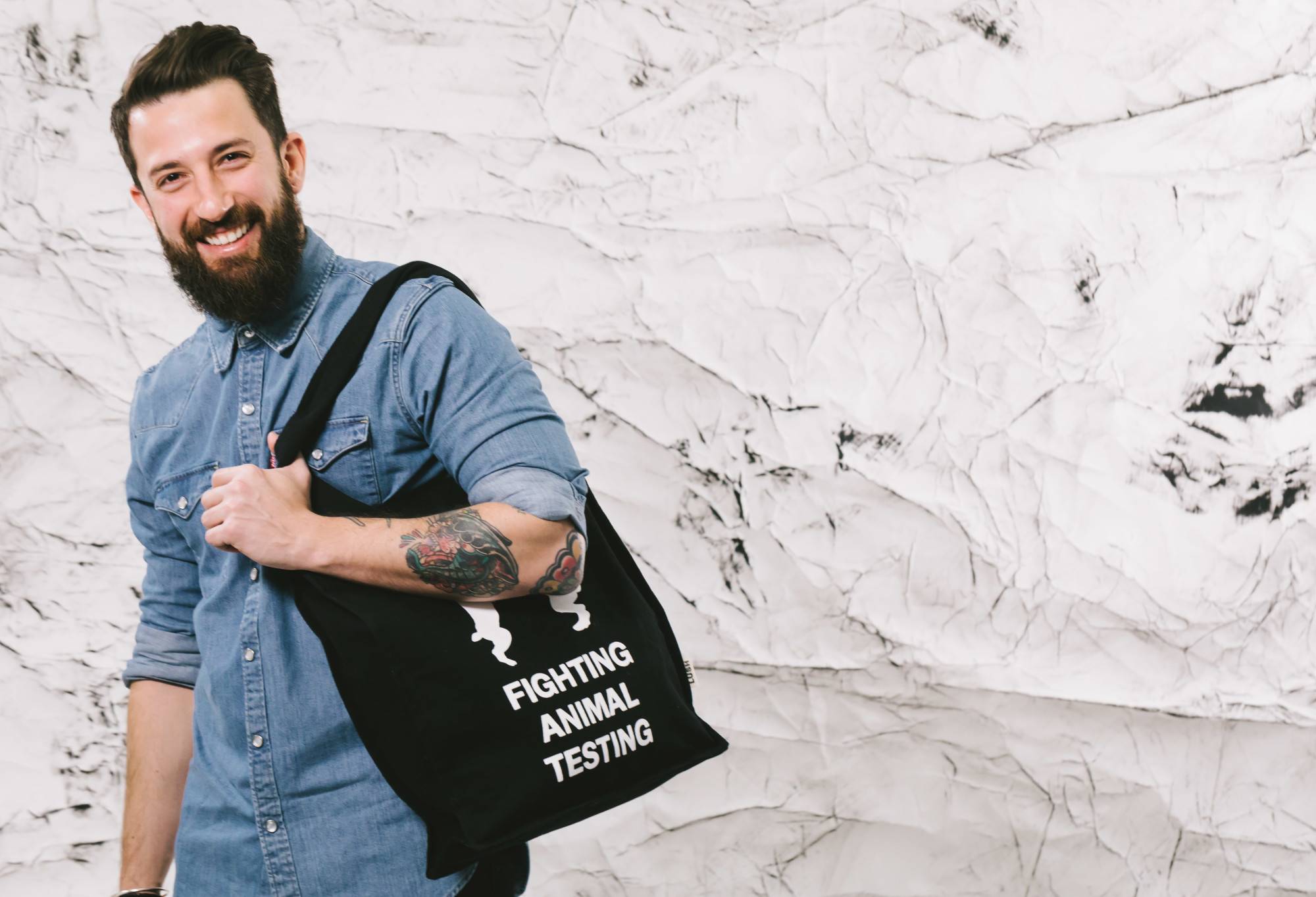 Lush Fighting Animal Testing — Bag - Image 2